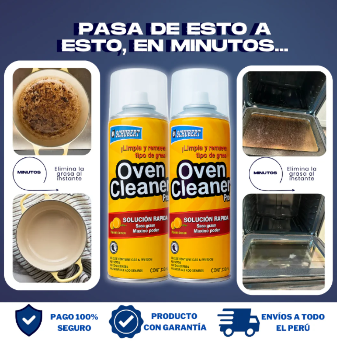 (2X1) OVEN CLEANER - ESPUMA QUITA GRASA- 001