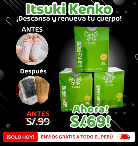 30 Parches Detox Itsuki Kenko